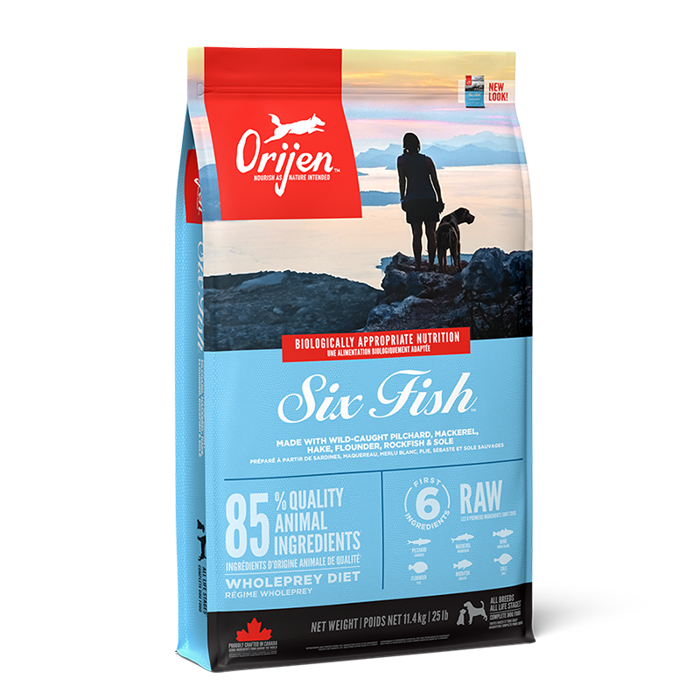 Orijen Six Fish Xira Trofi Skulou me Psarika 2kg